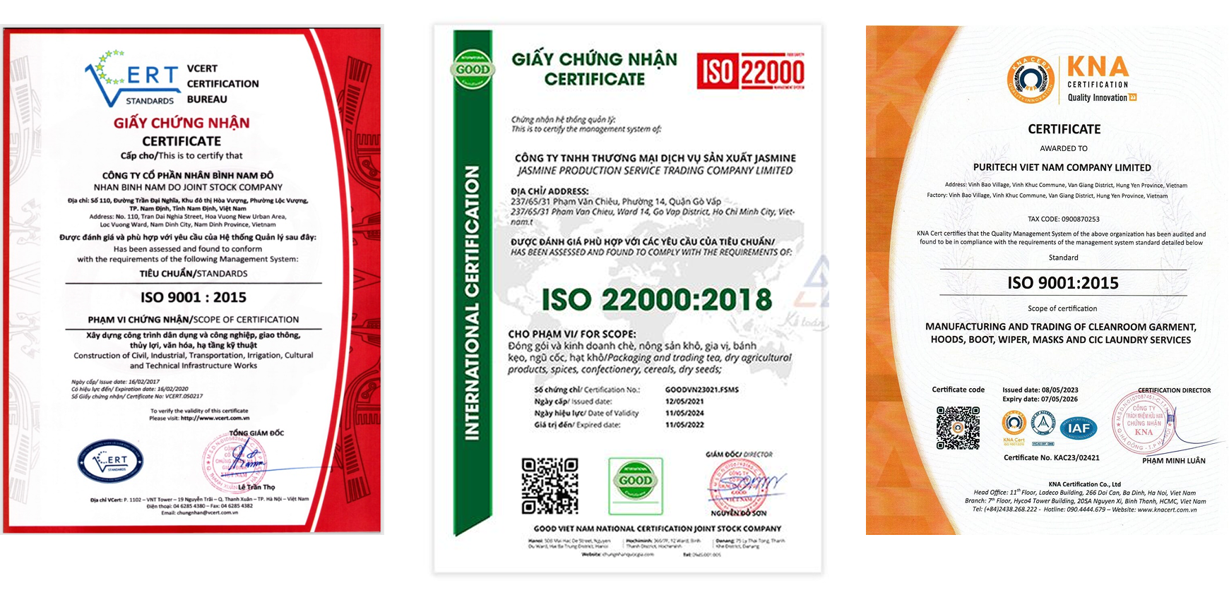 certs